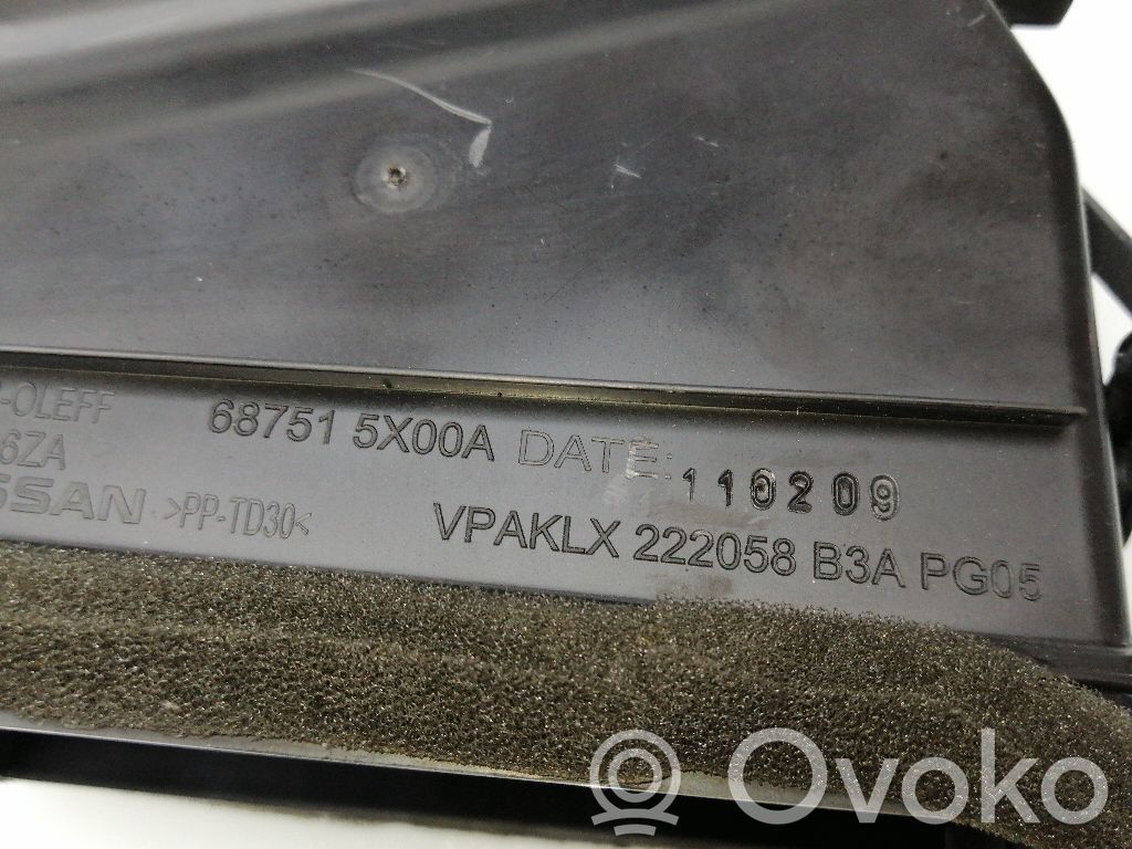 Moldura del panel   687515X00A,222058B3A