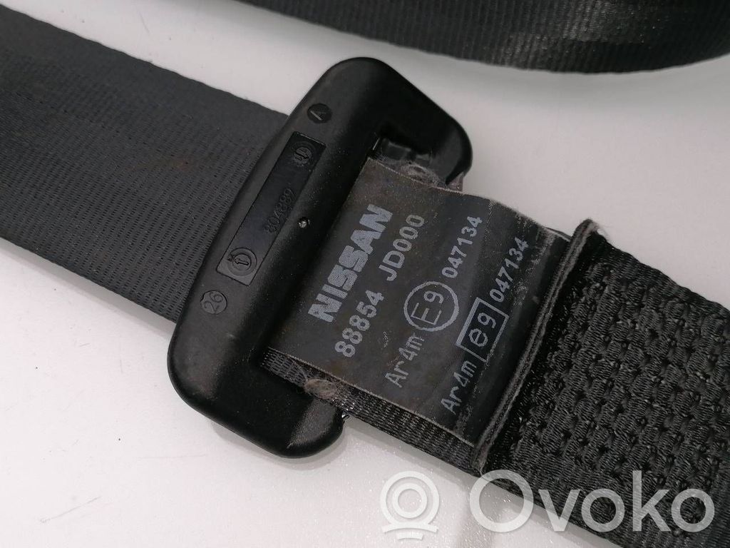 Nissan Qashqai Centură de siguranță mijloc (spate) 