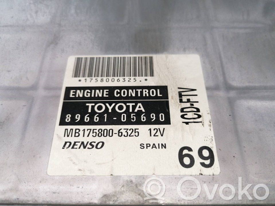 Toyota Avensis T270 Unitate control motor/modul ECU 