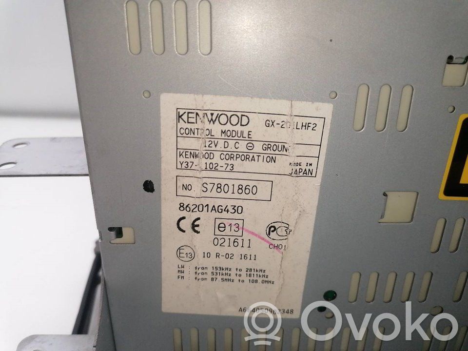 Subaru Legacy Unitate principală radio/CD/DVD/GPS