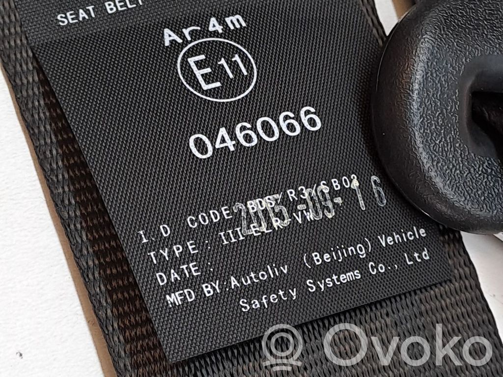 Ceinture de sécurité arrière   898101P000EQ