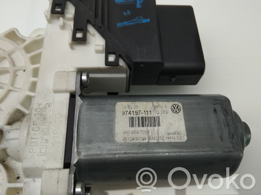 Volkswagen PASSAT B7 USA Moteur de lève-vitre de porte arrière
