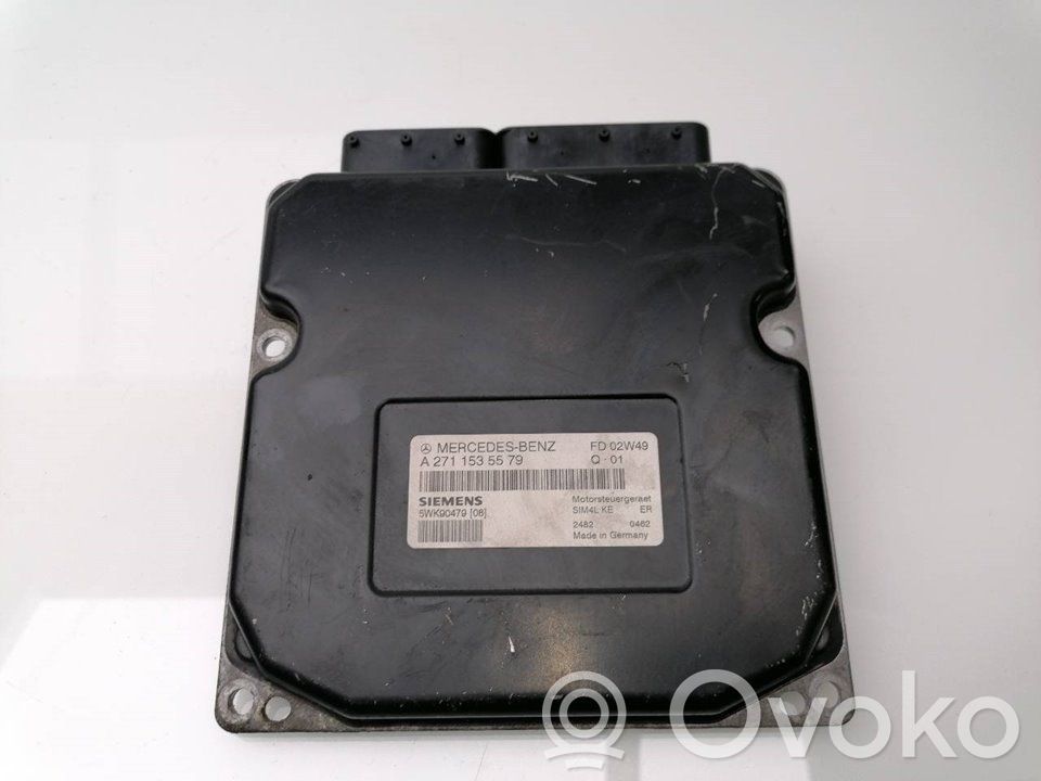 Mercedes-Benz C AMG W204 Centralina/modulo motore ECU
