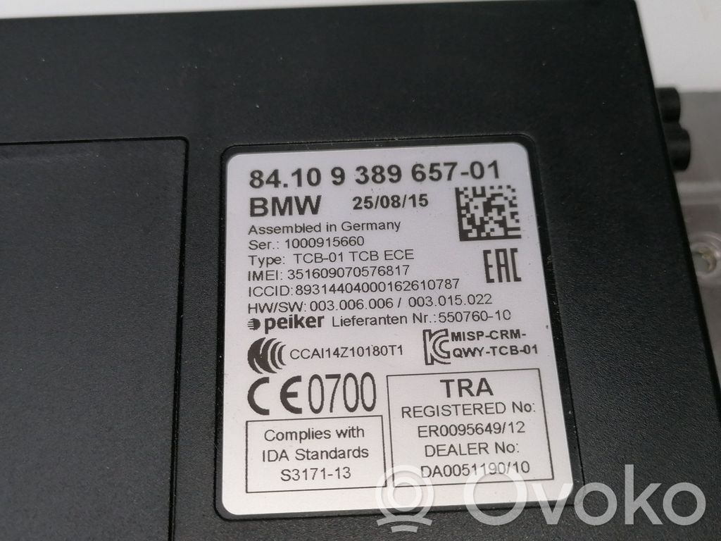 BMW 4 F32 F33 Sterownik / Moduł komfortu 
