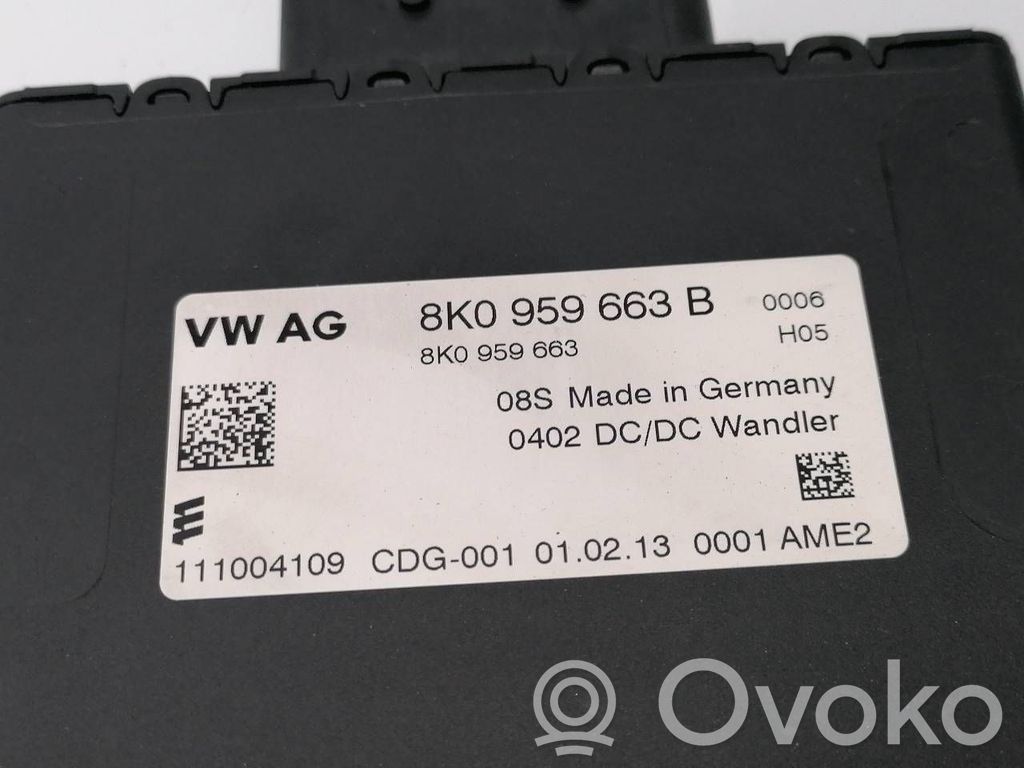 Audi A5 Sportback 8TA Steuergerät 