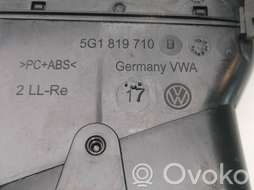 Rejilla de ventilación central del panel   5G1819710,5G1819704R