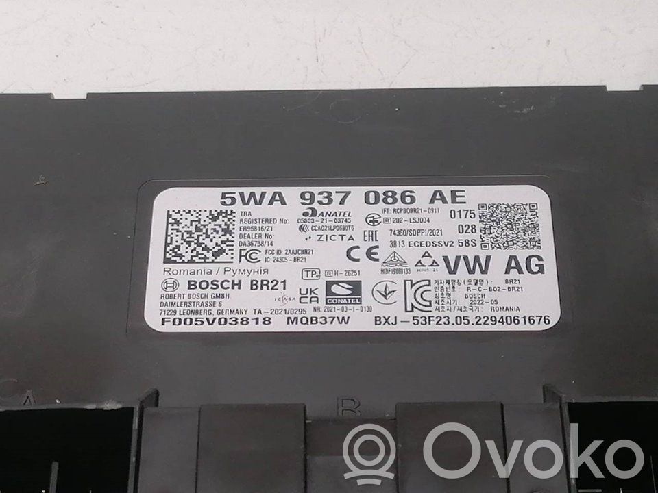Modulo di controllo del corpo centrale   5WA937086AE