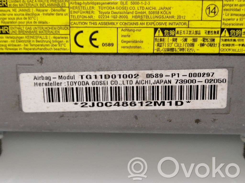 Toyota Auris 150 Airbag volan 