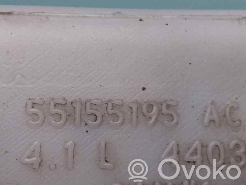 Zbiornik płynu do spryskiwaczy szyby przedniej / czołowej   55155196AC,5012594AA,5012602AA