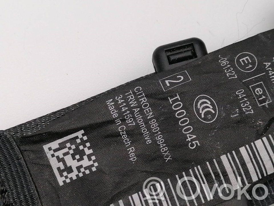 Cinturón trasero   64140294B,98019948XX