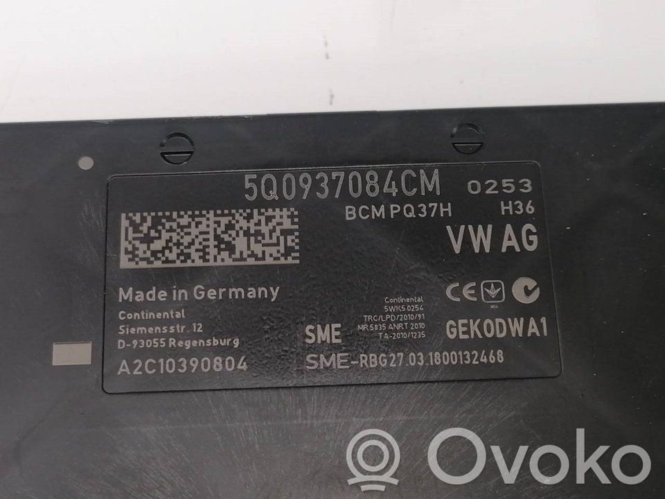 Volkswagen Golf VII Unidad de control/módulo de carrocería central 