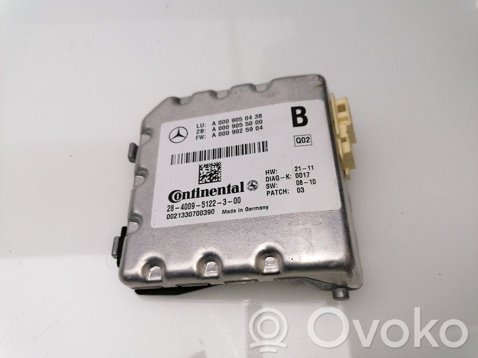 Mercedes-Benz A W169 Modul de control caroserie central 
