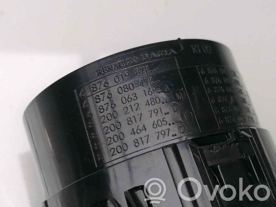 Luftausströmer Lüftungsdüse Luftdüse Mitte   687601987R,687608041R,687606316R