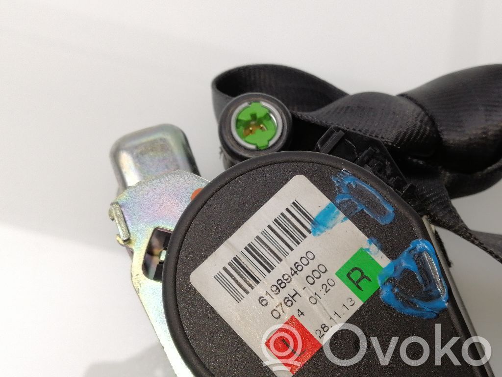Volvo V40 Cintura di sicurezza posteriore 