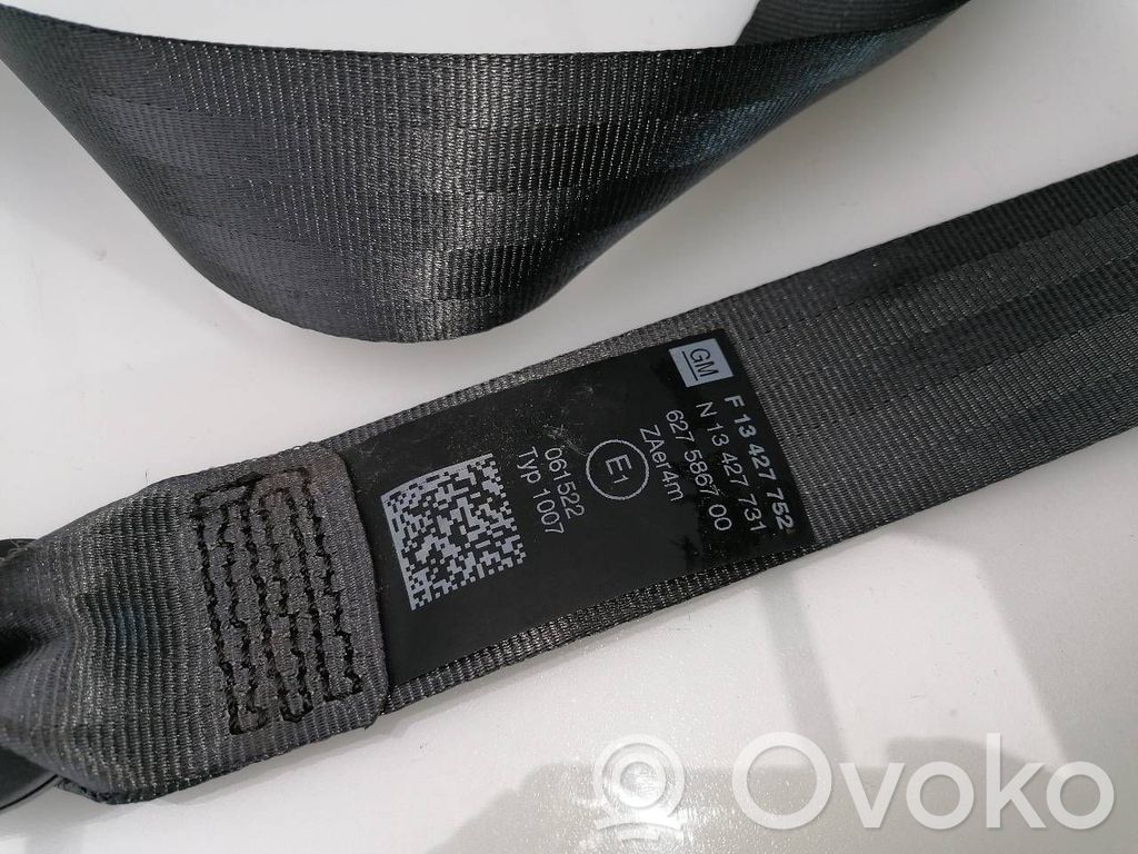 Takaistuimen turvavyö   609160500D,F13427752,N1427731