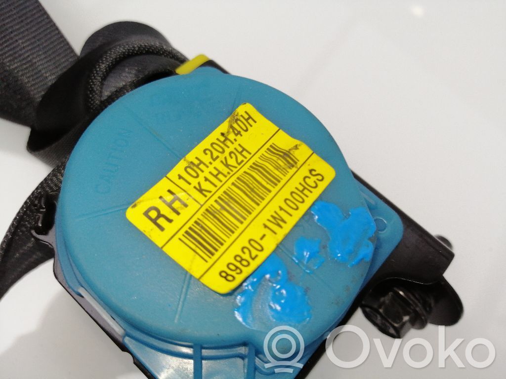 KIA Rio Cintura di sicurezza posteriore 