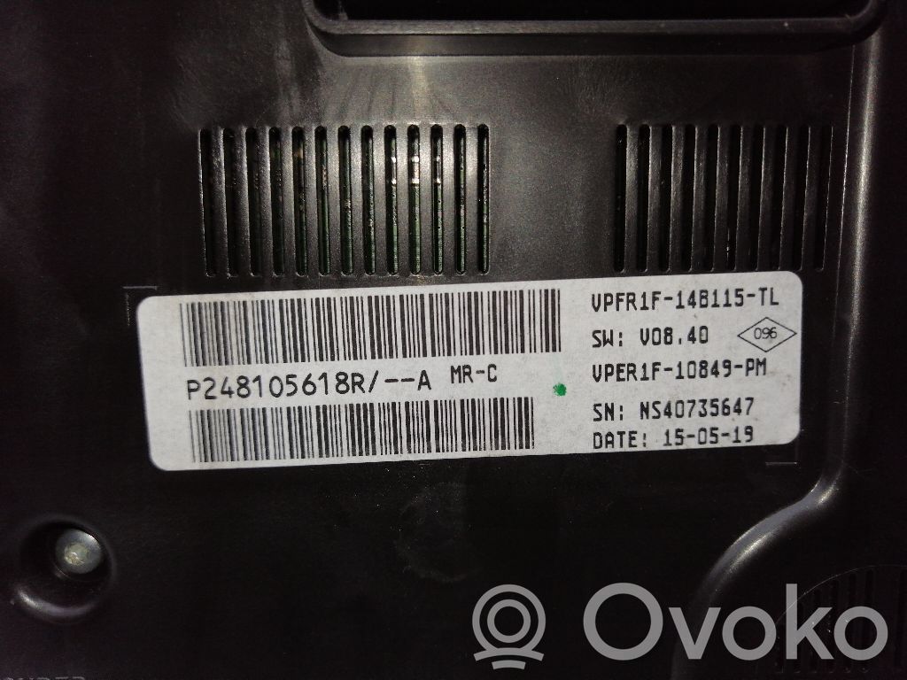 Tachimetro (quadro strumenti)   248105618R