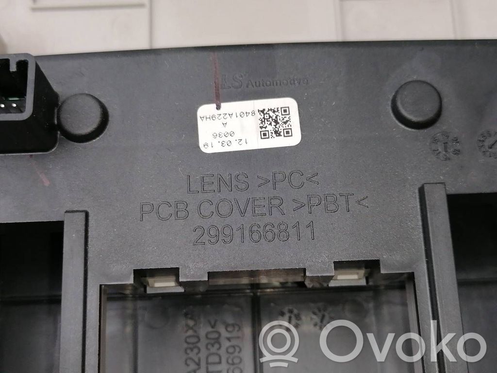Mitsubishi Eclipse Cross Consola de luz del techo 
