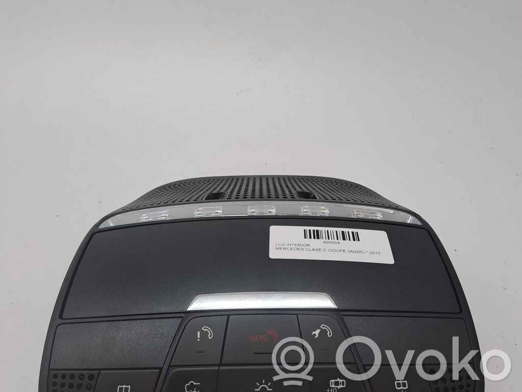 Mercedes-Benz C AMG W205 Ramă consolă lumini plafon 