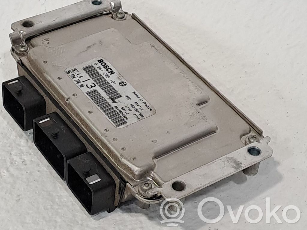 Peugeot 1007 Engine control unit/module ECU 