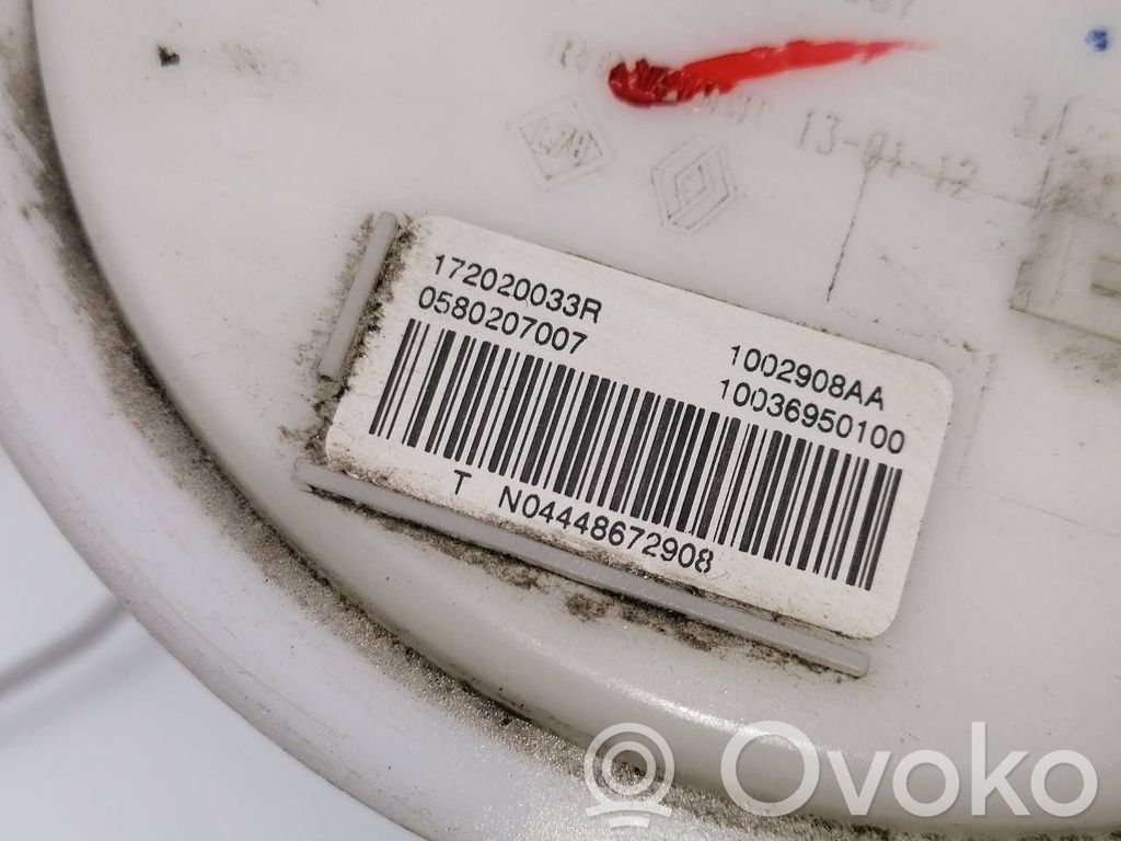 Bomba interna de combustible   172020033R,0580207007
