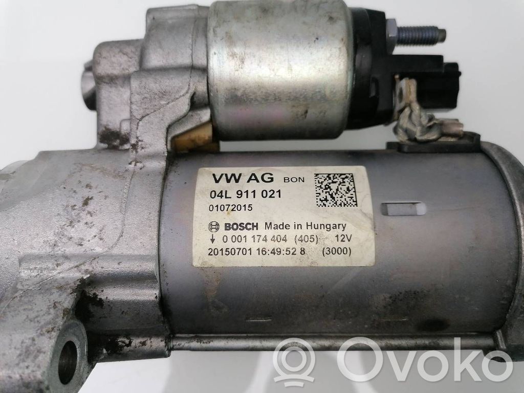 Motor de arranque   04L911021