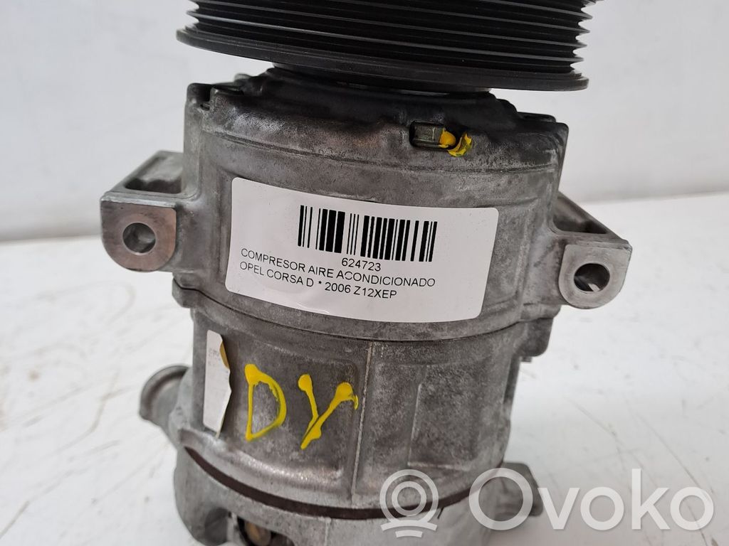 Opel Corsa D Compressore aria condizionata (A/C) (pompa) 