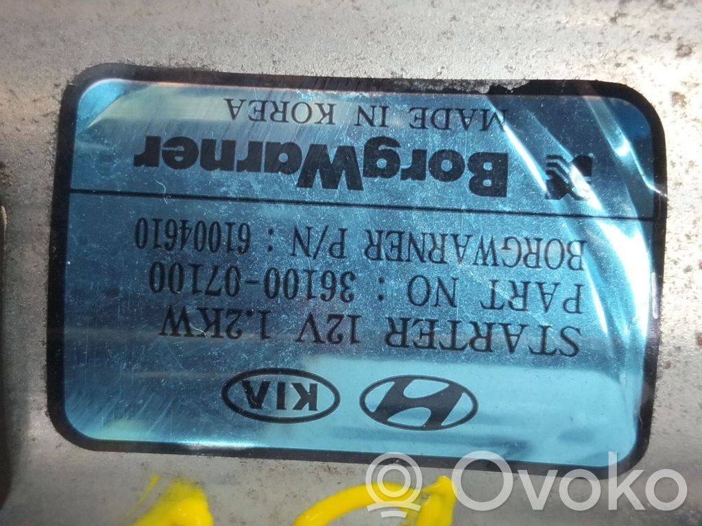 Hyundai i10 Motorino d’avviamento 