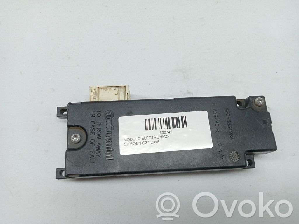 Citroen C3 Korin keskiosan ohjainlaite 