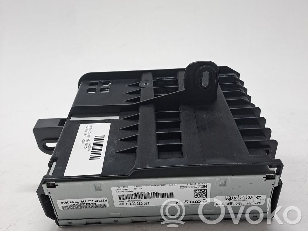 Unidad de control/módulo de carrocería central   4F0035061D