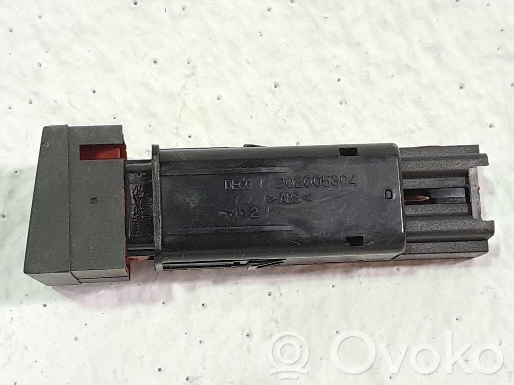 Chevrolet Captiva Botón interruptor de luz de peligro 
