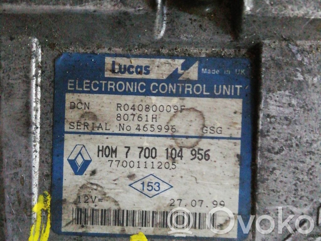 Engine control unit/module ECU   7700104956,7700104956,7700111205