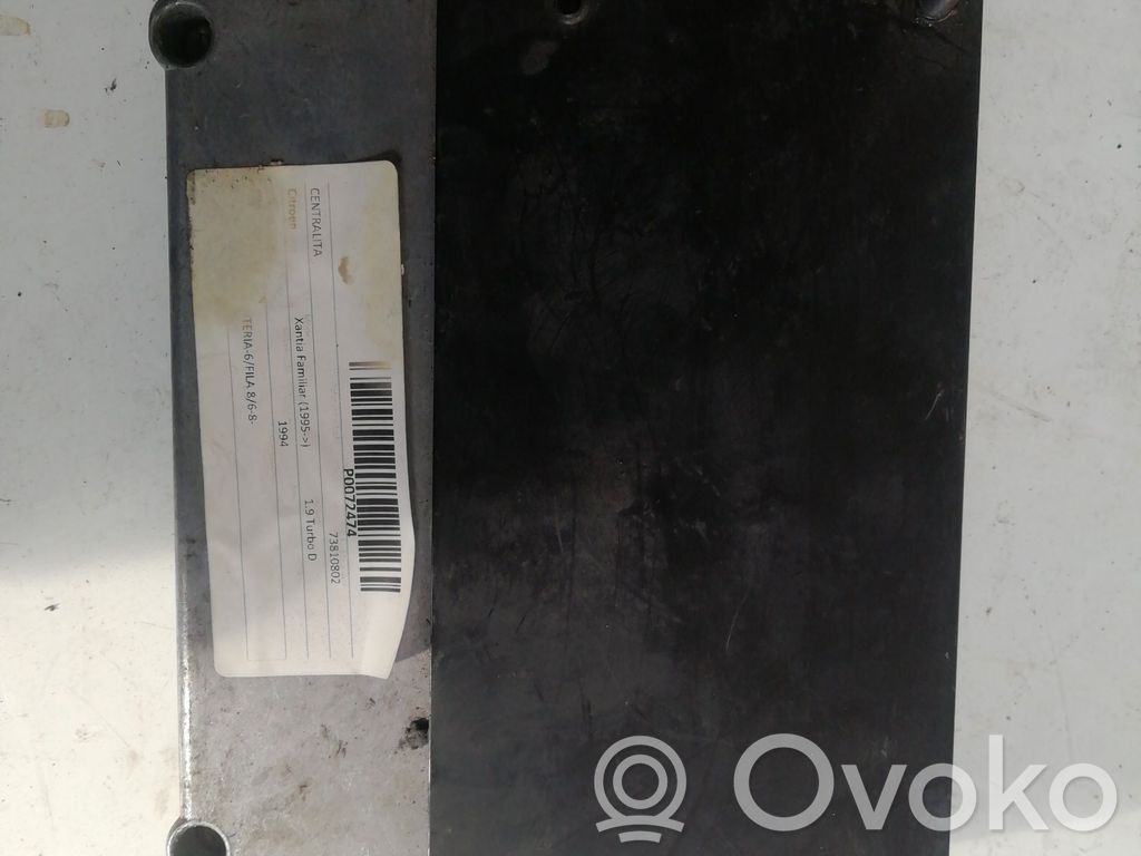 Centralina/modulo motore ECU   73810802,73810802