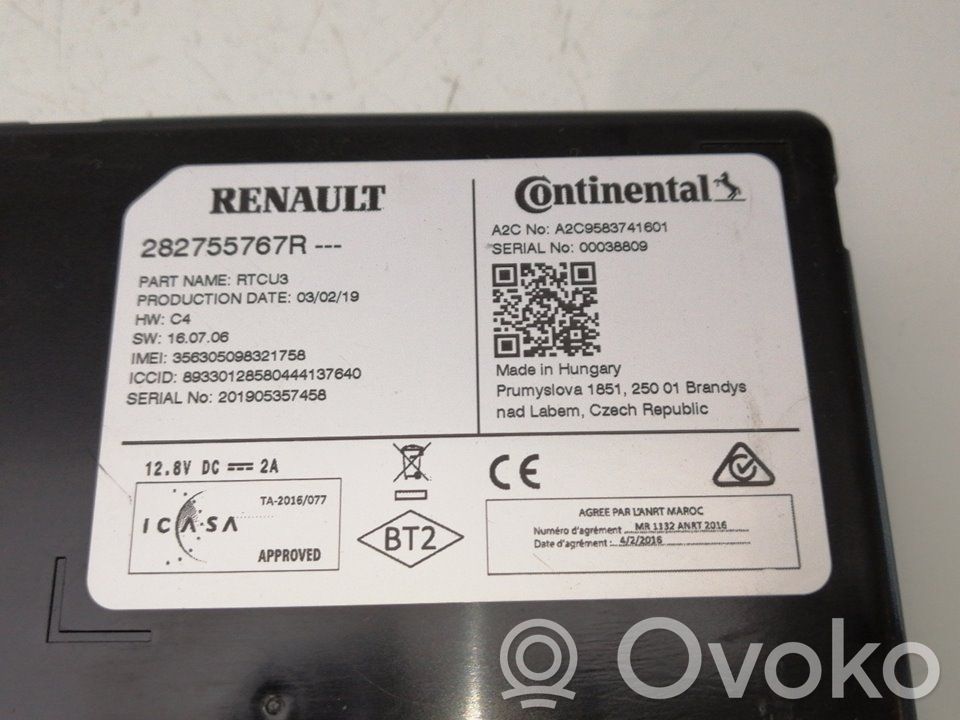 Central body control module   282755767R
