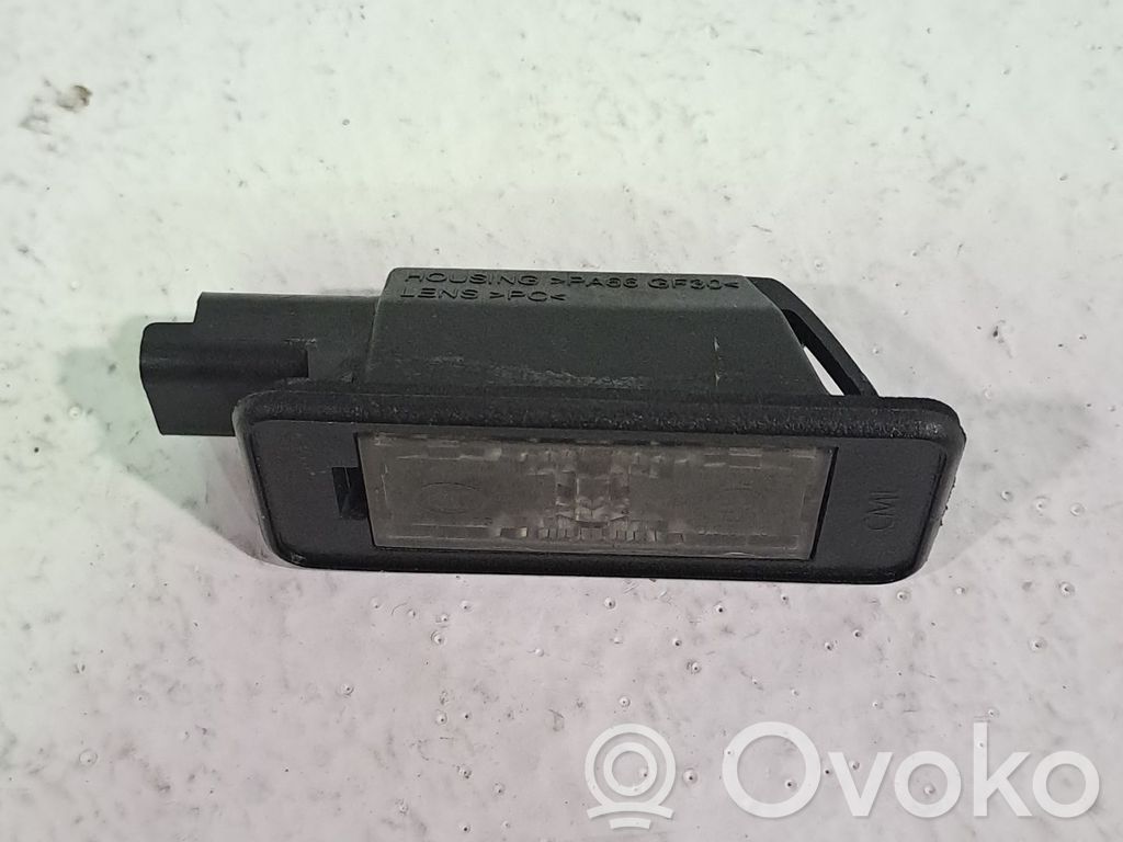 Lámpara/piloto de matrícula   6340G3