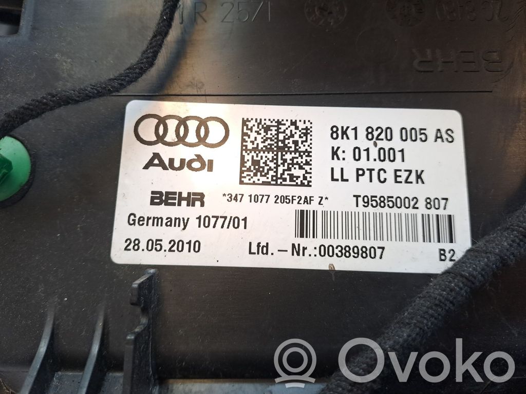 Audi Q5 SQ5 8R Nagrzewnica / Komplet 