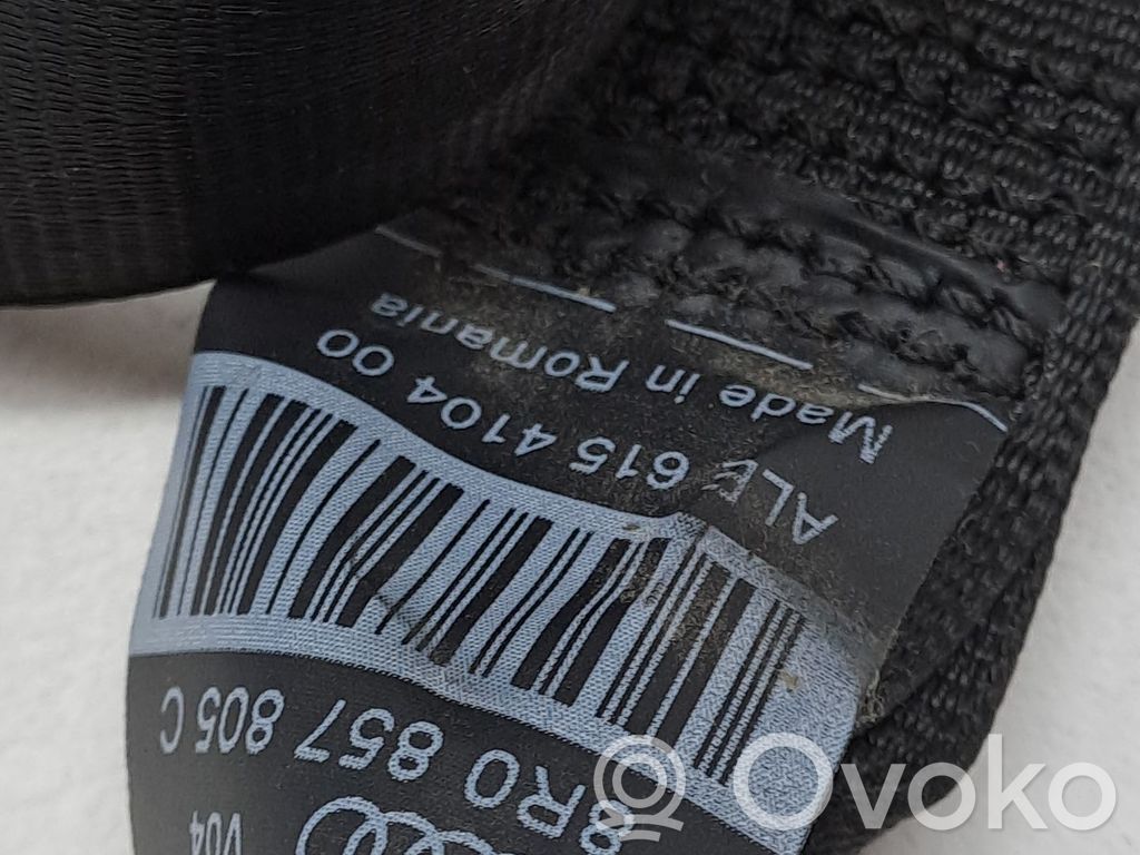 Cinturón trasero   8R0857805C