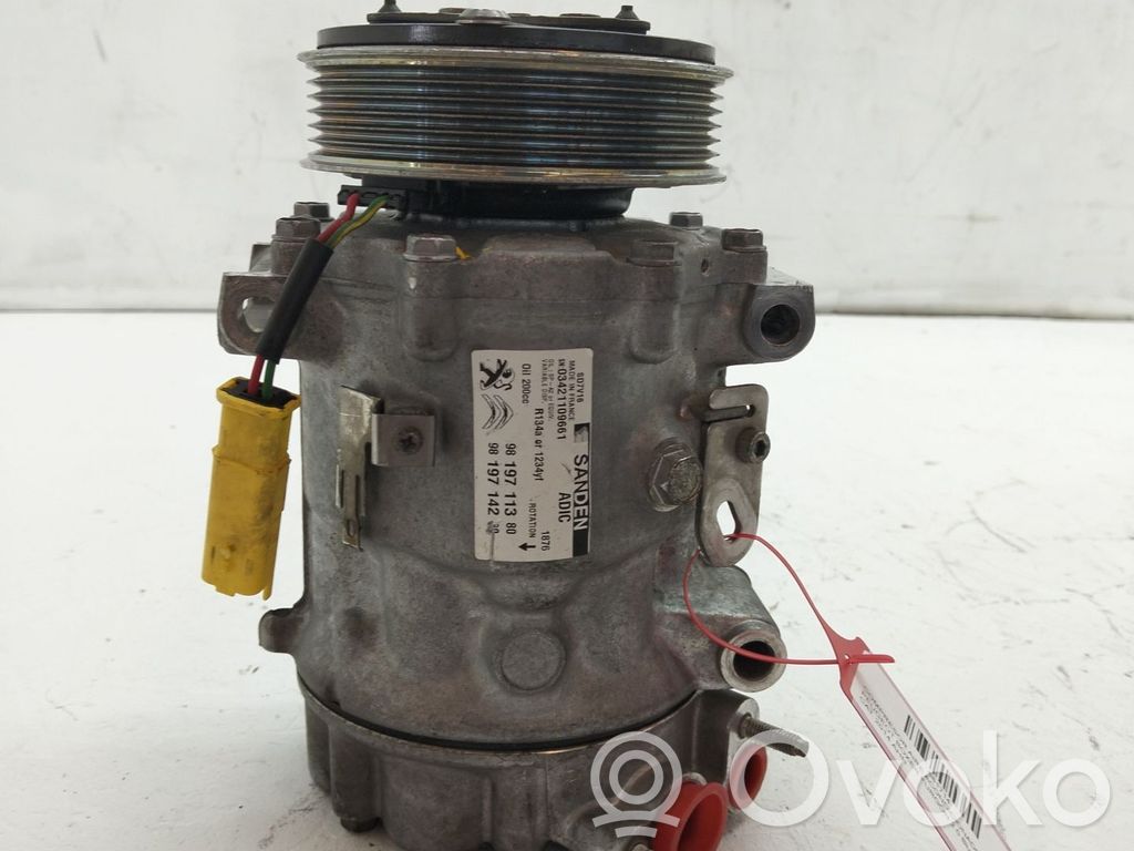 Klimakompressor Pumpe   9806706780,9819711380,9819714280