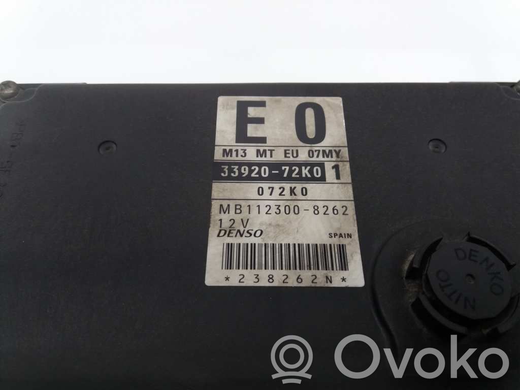 Centralina/modulo motore ECU   3392072K01,MB1123008262,MB1123008262