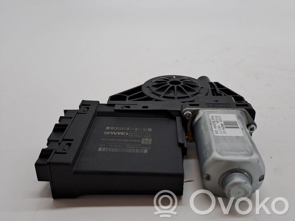 Motor del regulador de la ventanilla de la puerta delantera   31349757