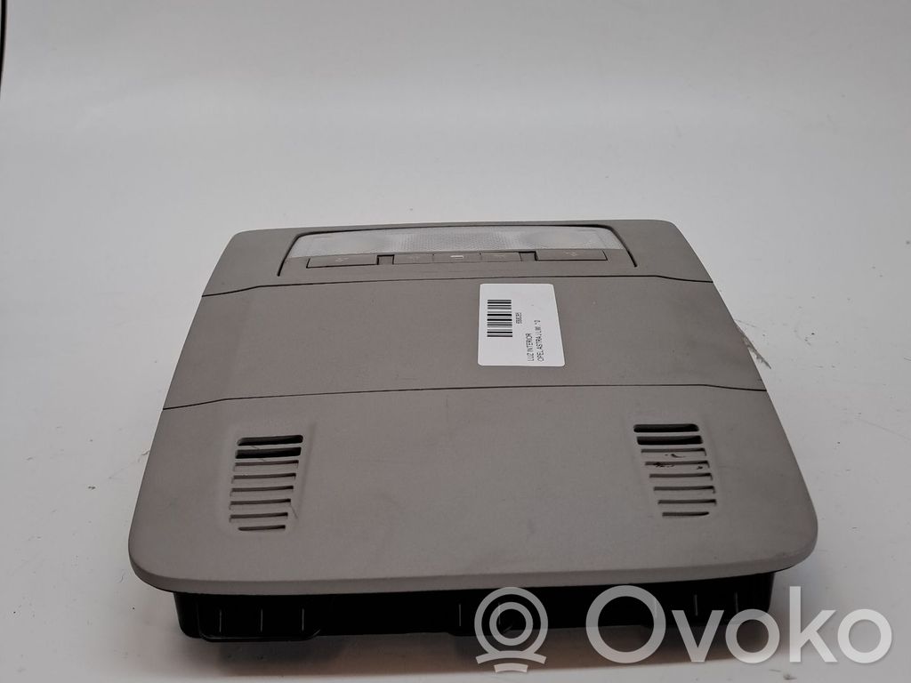 Opel Astra J Panel oświetlenia wnętrza kabiny 