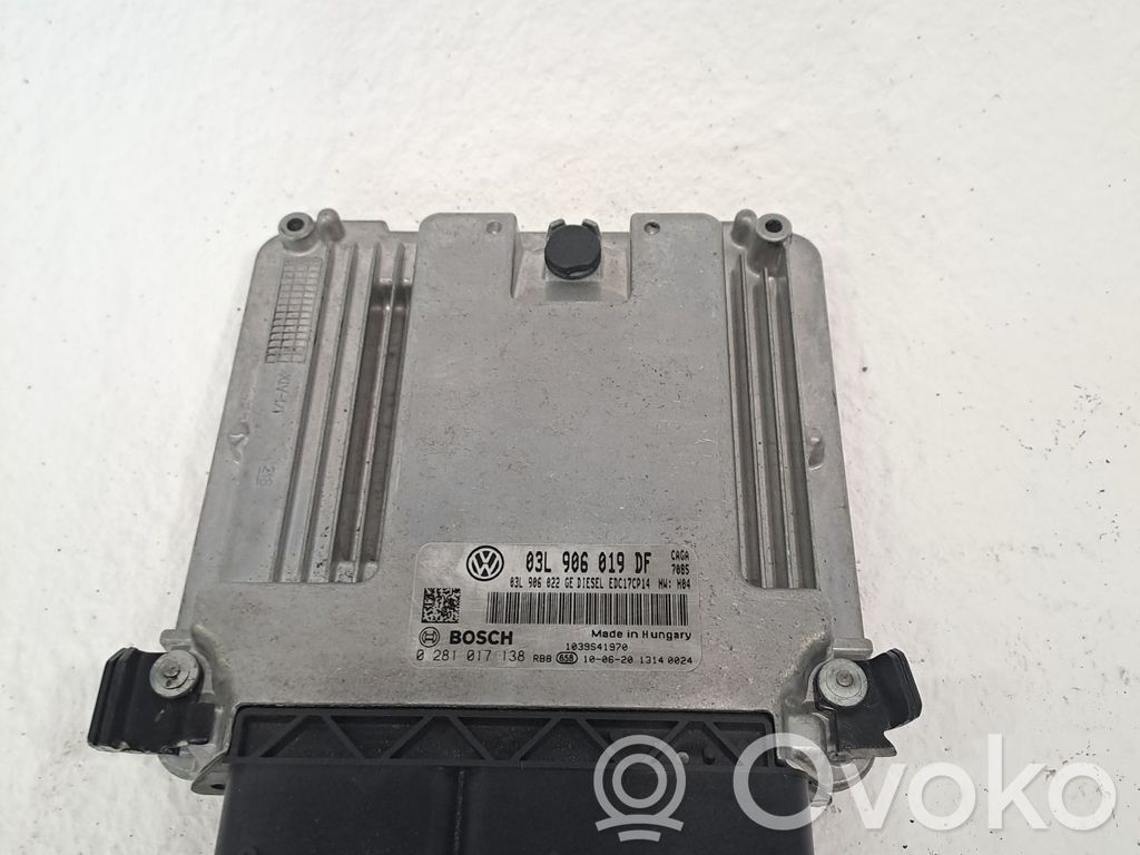 Engine control unit/module ECU   03L906019DF