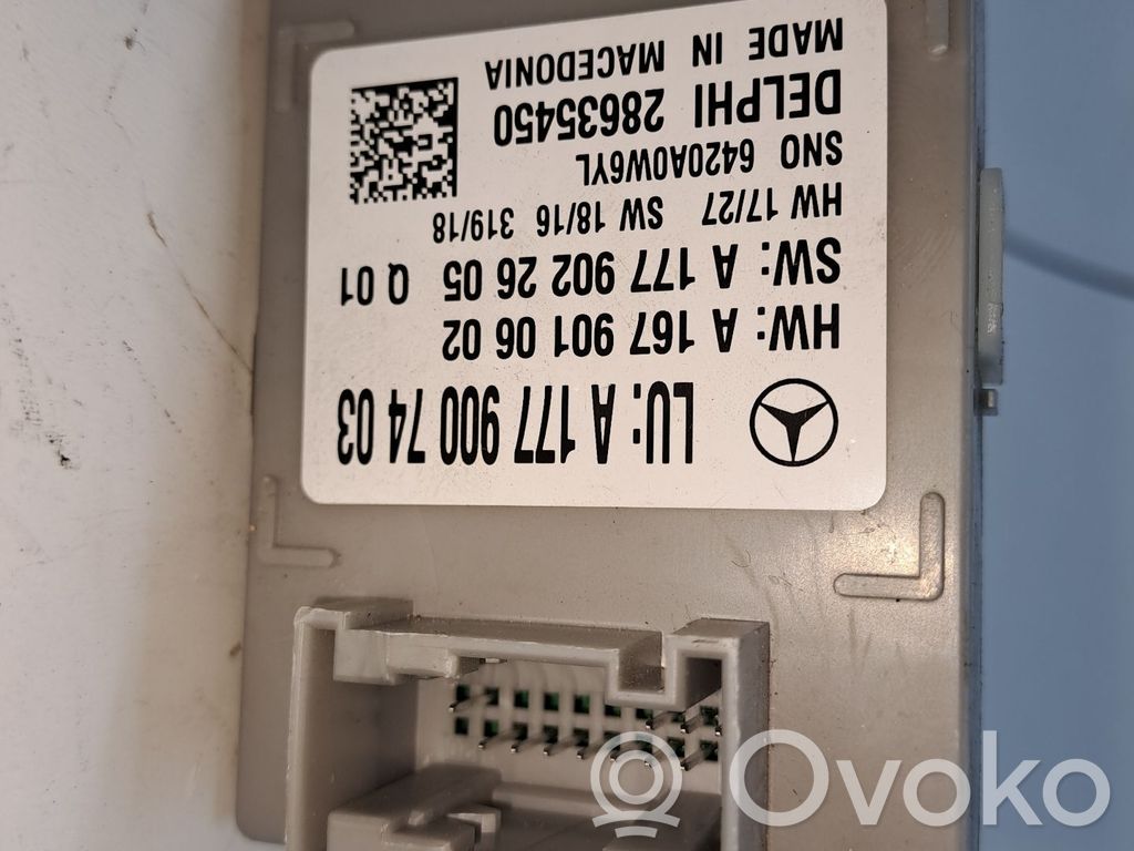 Mercedes-Benz A W177 Modul de control caroserie central 