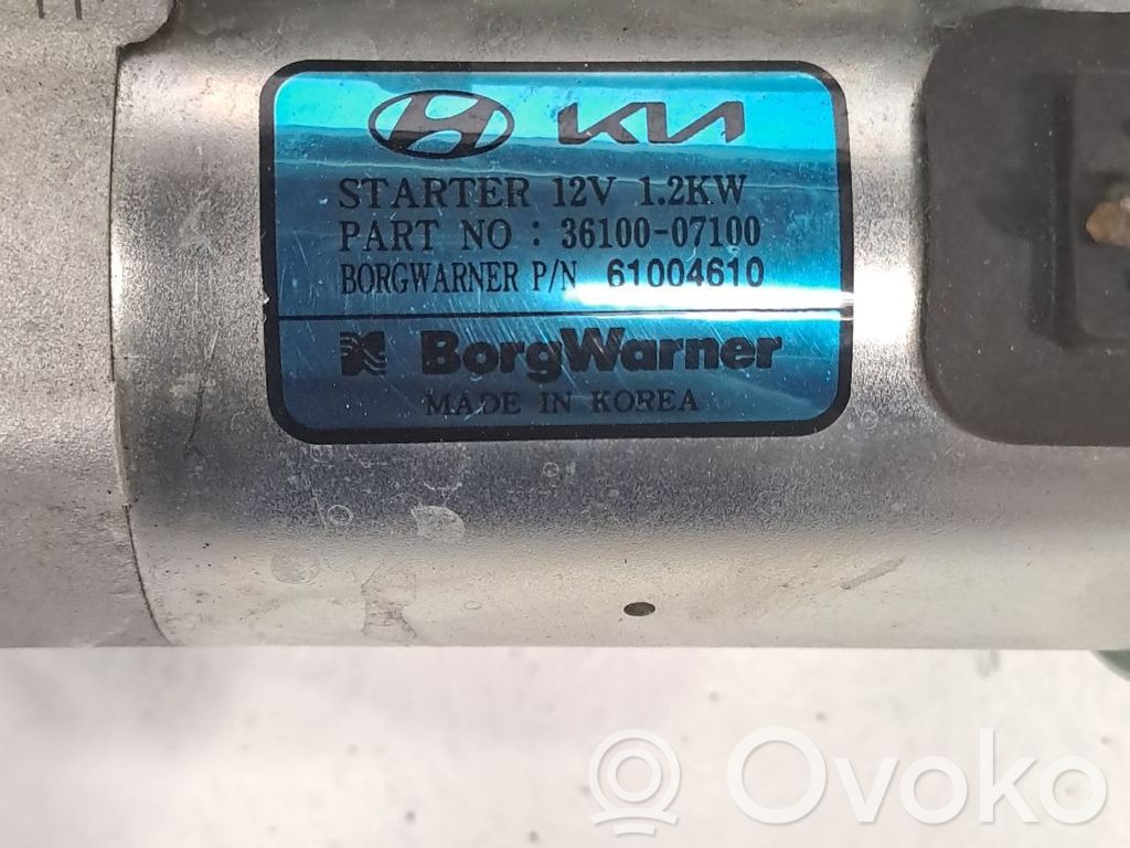 Motor de arranque   3610007100
