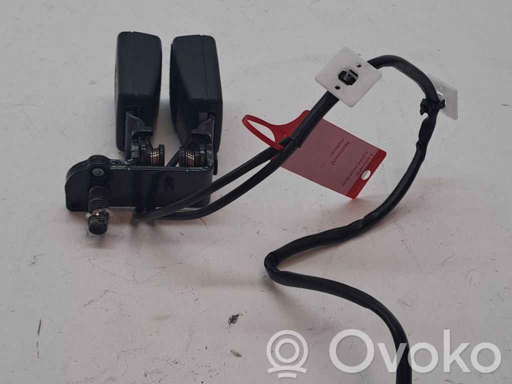 Hebilla del cinturón de seguridad trasero   10482266