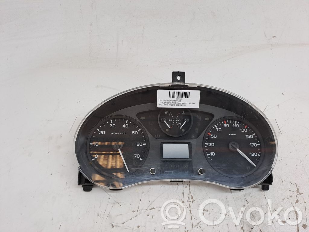 Tachimetro (quadro strumenti)   9801642280
