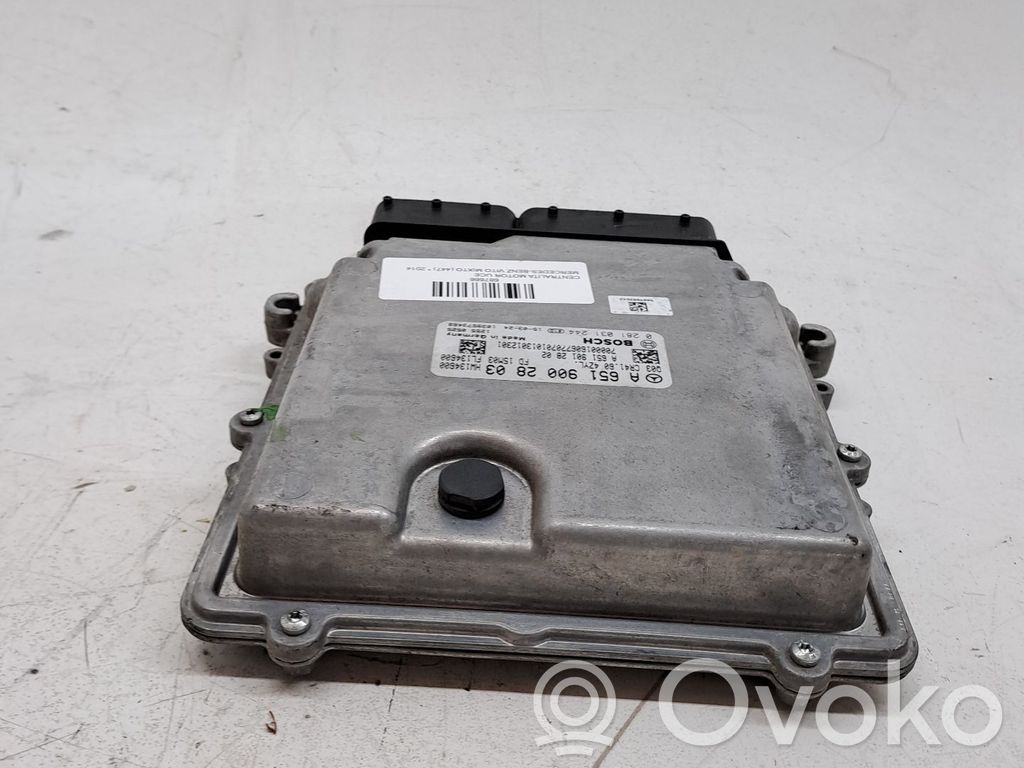 Mercedes-Benz Vito Viano W447 Centralina/modulo motore ECU 