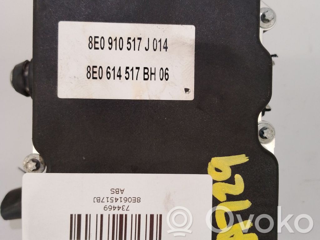 Audi A4 S4 B6 8E 8H Bomba de ABS 