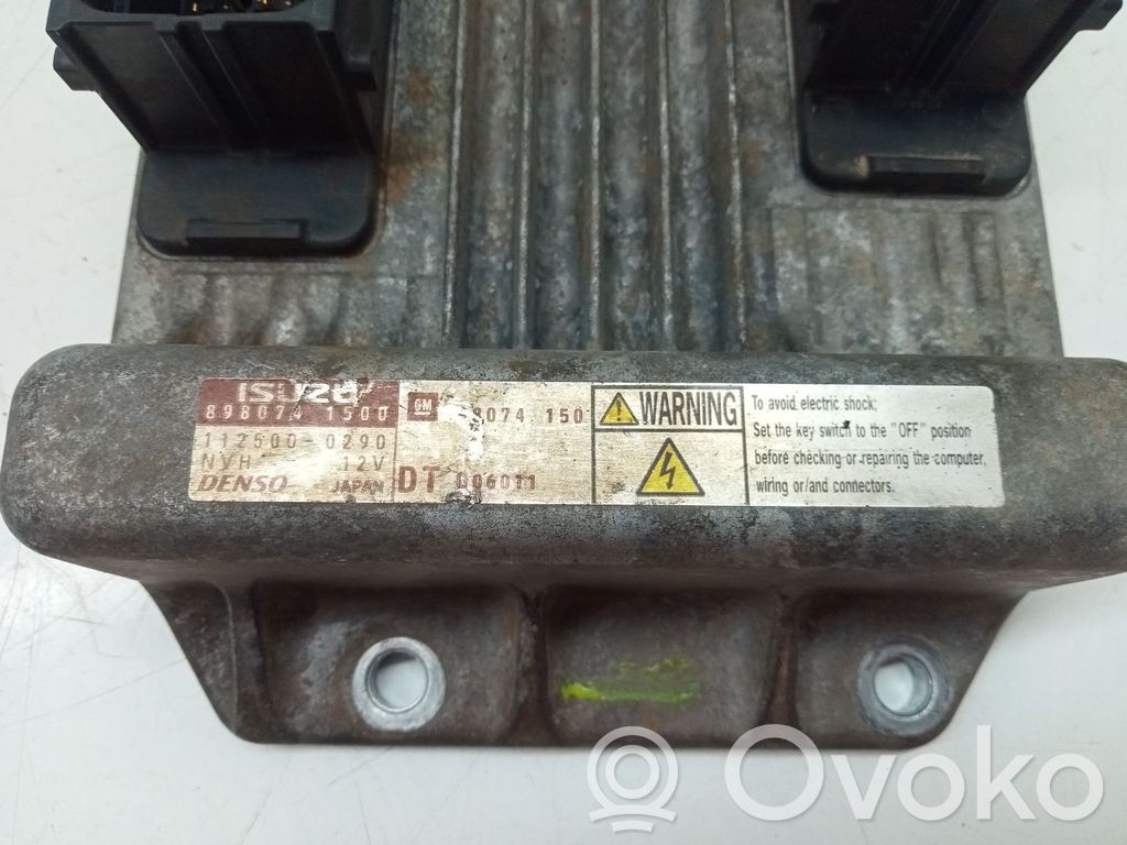 Unidad de control/módulo ECU del motor   98021571,1125000290