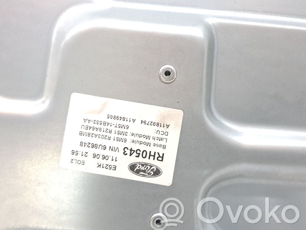 Front door electric window regulator   1480789,3M51R045H16AL,A11892794
